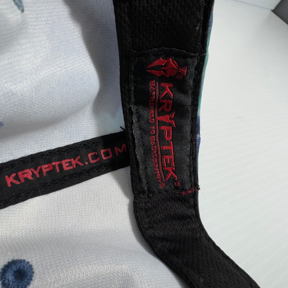 Kryptek‎ Pontus Camo Hat Blue Spartan Logo Adjustable Outdoor Cap New - Picture 4 of 6